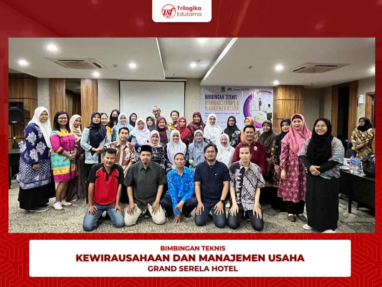 Dinkop UKM Sleman dan Trilogika Edutama Gelar Bimtek Kewirausahaan dan Manajemen Usaha untuk Tingkatkan Kapasitas Pelaku UMKM